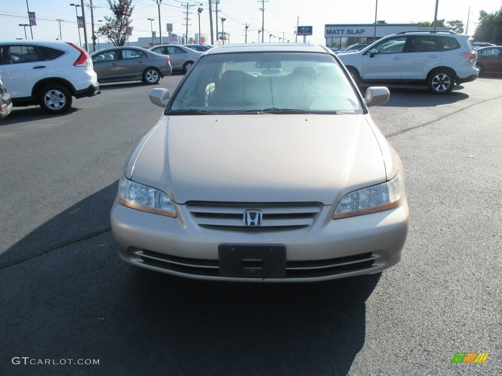 2001 Accord EX V6 Sedan - Naples Gold Metallic / Ivory photo #4