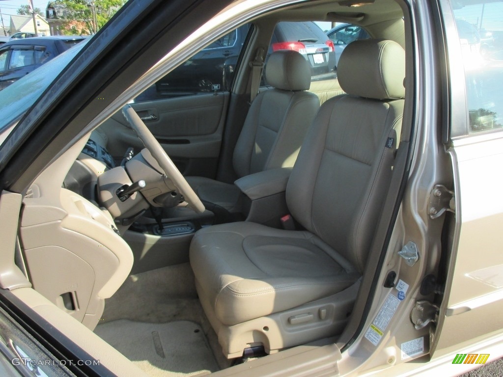 2001 Accord EX V6 Sedan - Naples Gold Metallic / Ivory photo #16