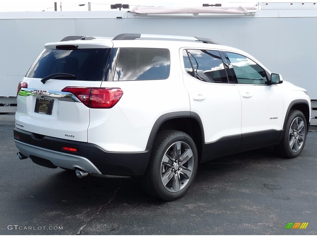 2018 Acadia SLT AWD - White Frost Tricoat / Cocoa/Light Ash Gray photo #2