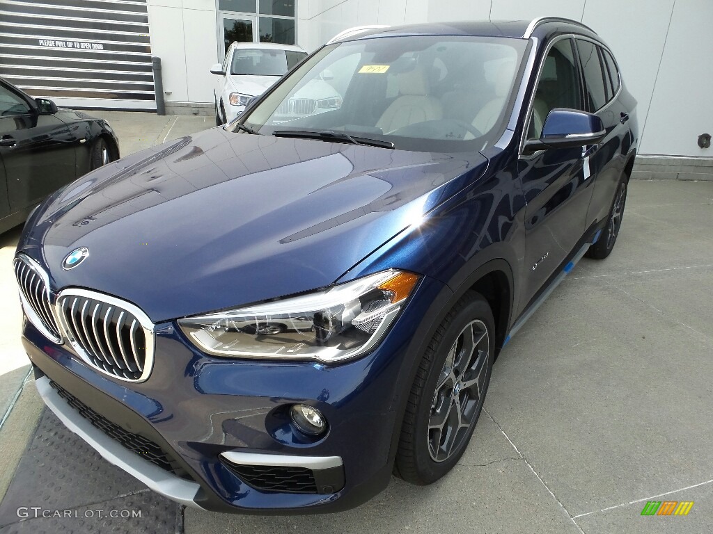 Mediterranean Blue Metallic 2018 BMW X1 xDrive28i Exterior Photo #122691882