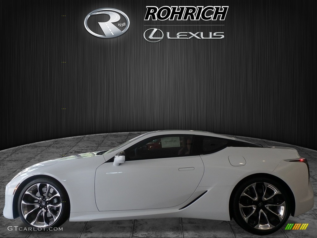 2018 LC 500 - Ultra White / Rioja Red photo #3