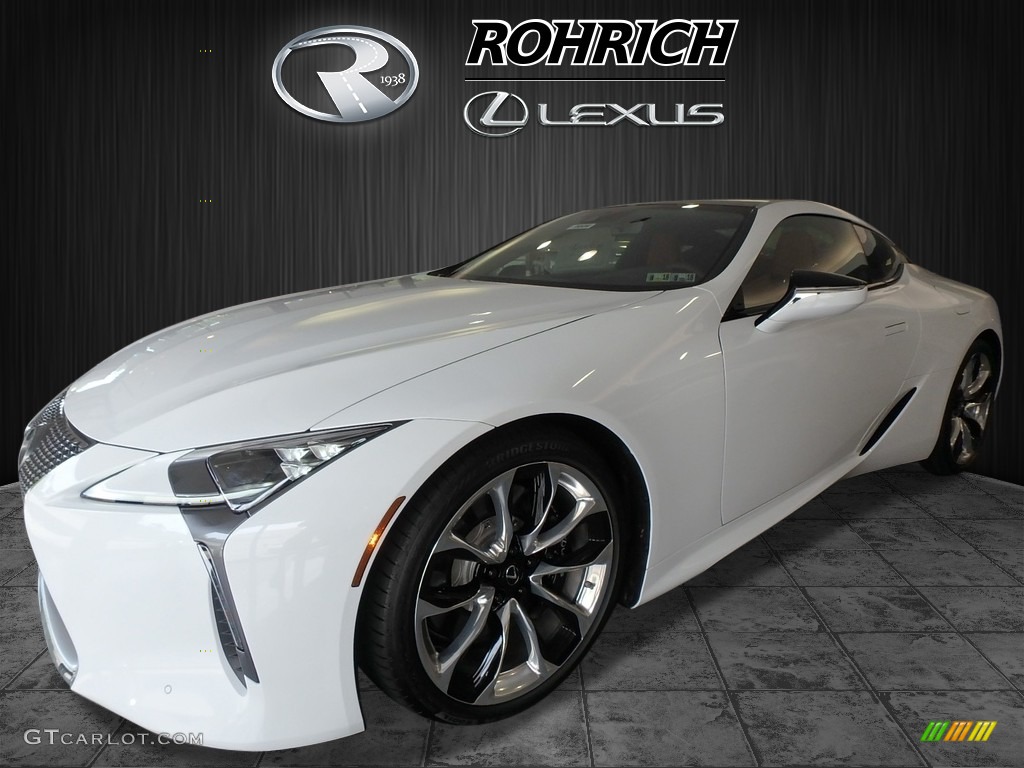2018 LC 500 - Ultra White / Rioja Red photo #4