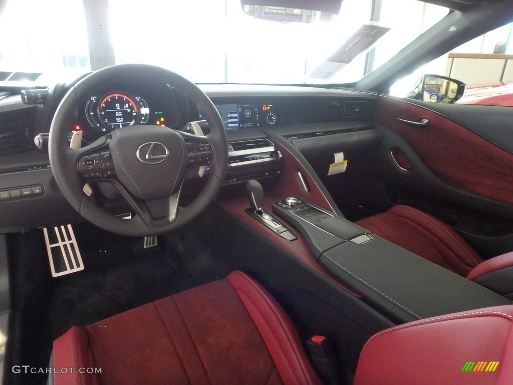 2018 LC 500 - Ultra White / Rioja Red photo #8