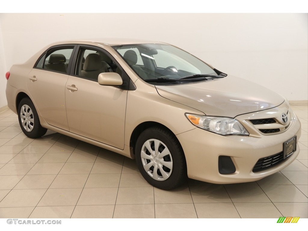 2011 Corolla LE - Sandy Beach Metallic / Bisque photo #1
