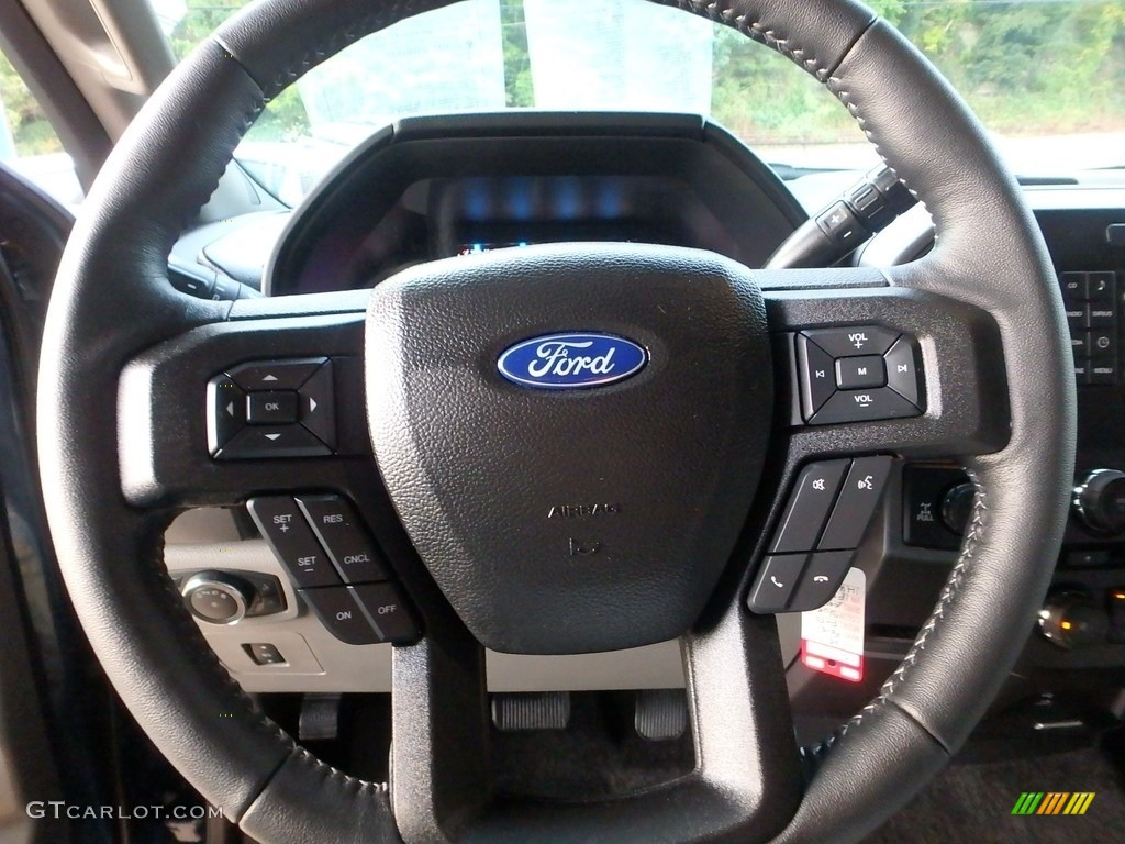 2017 F150 XLT Regular Cab 4x4 - Blue Jeans / Earth Gray photo #21