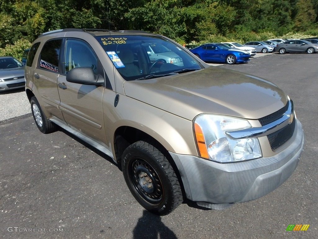 2005 Equinox LS - Sandstone Metallic / Light Cashmere photo #5