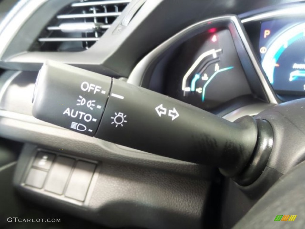 2017 Civic EX Sedan - Modern Steel Metallic / Gray photo #17