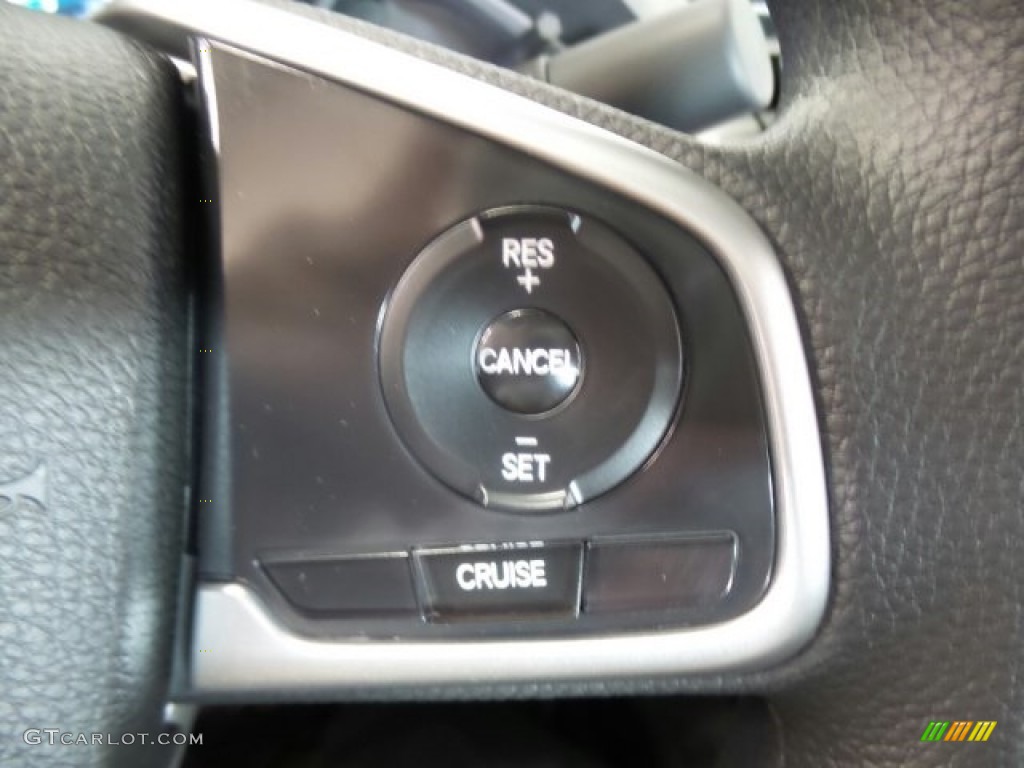 2017 Civic EX Sedan - Modern Steel Metallic / Gray photo #18