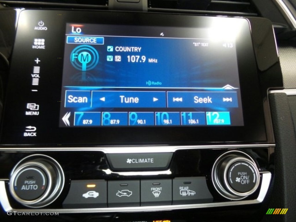 2017 Civic EX Sedan - Modern Steel Metallic / Gray photo #20