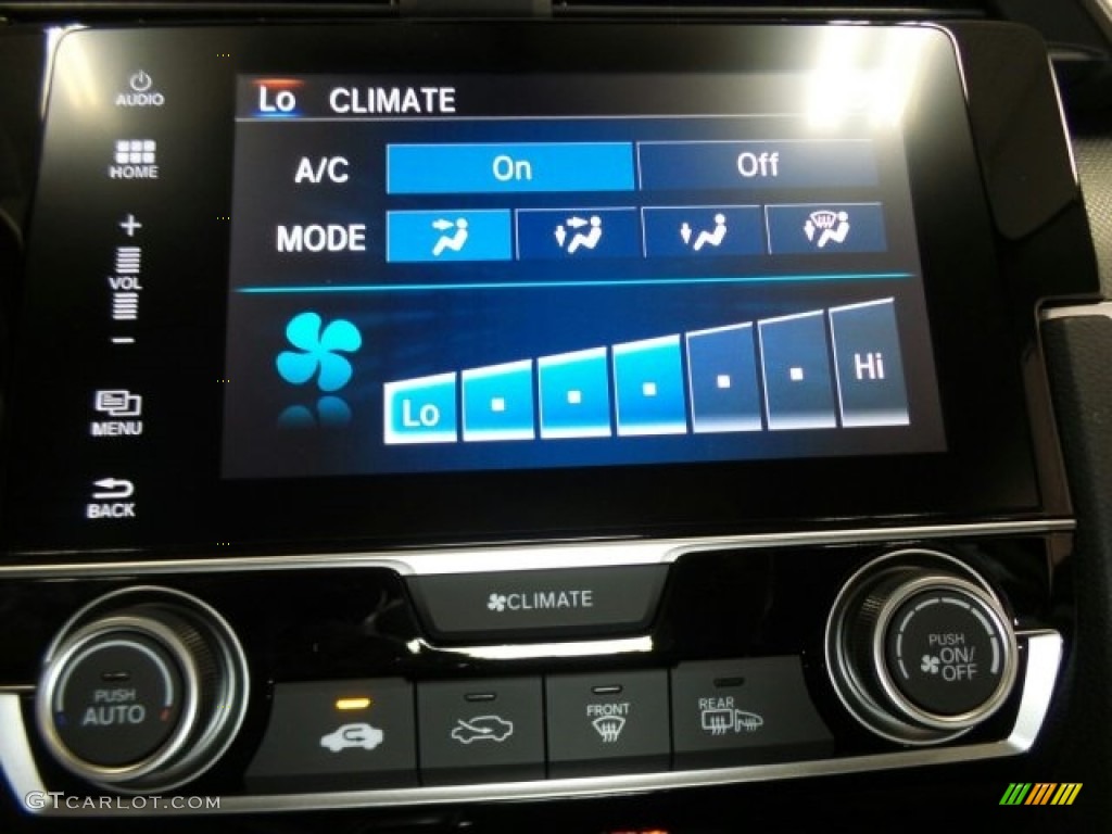 2017 Civic EX Sedan - Modern Steel Metallic / Gray photo #24