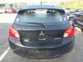 2015 Mystic Black Mitsubishi Mirage DE  photo #3