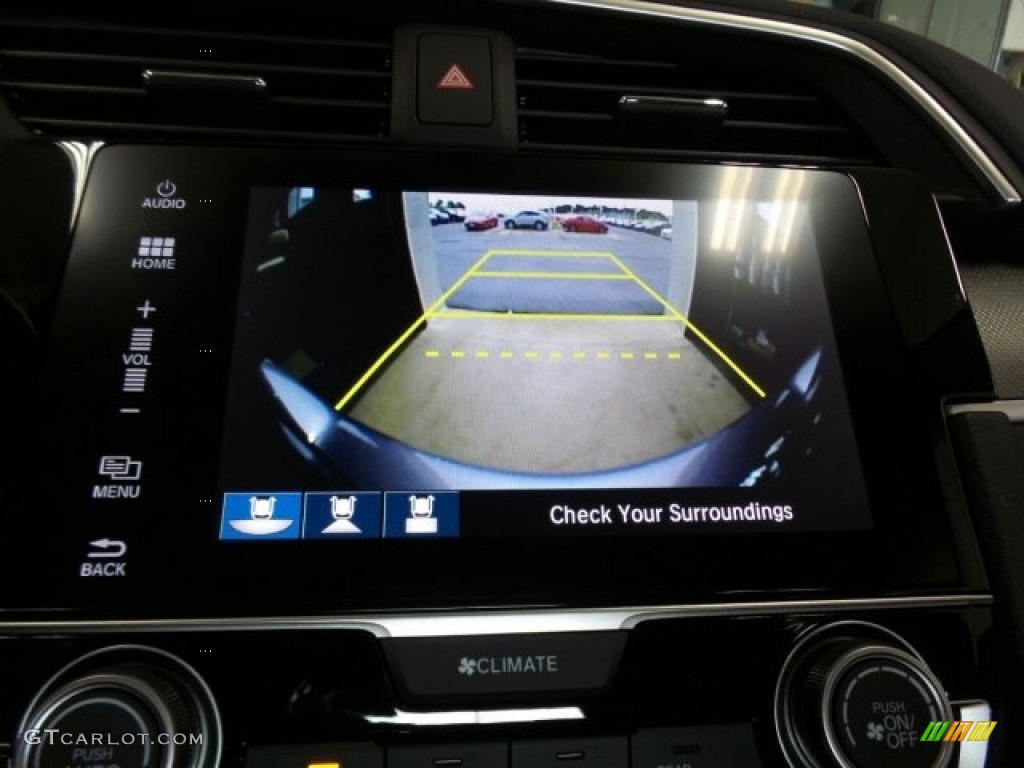 2017 Civic EX Sedan - Modern Steel Metallic / Gray photo #26