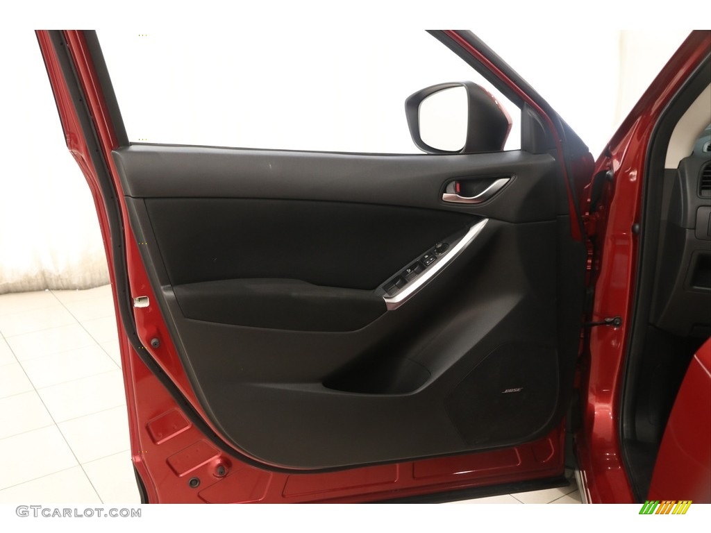 2013 CX-5 Touring AWD - Zeal Red Mica / Black photo #4