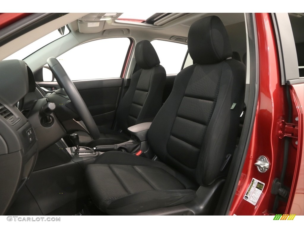 2013 CX-5 Touring AWD - Zeal Red Mica / Black photo #5