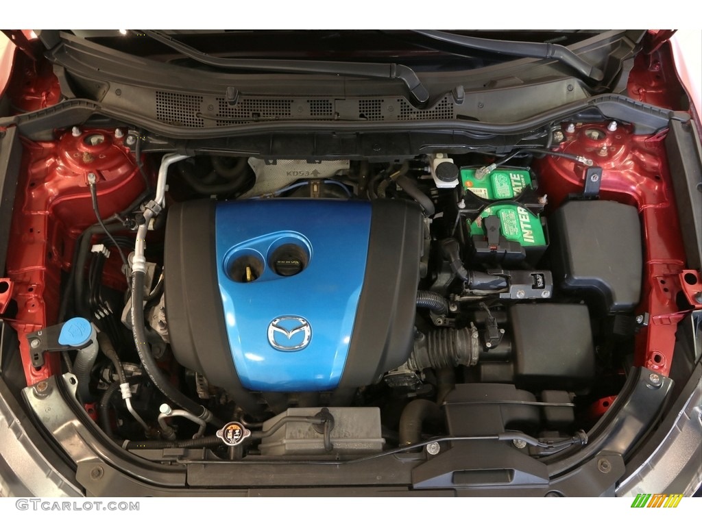 2013 CX-5 Touring AWD - Zeal Red Mica / Black photo #16