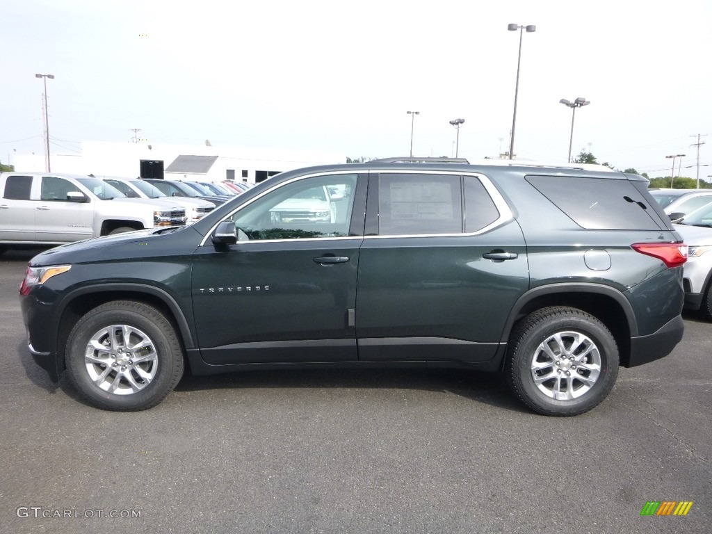 2018 Traverse LT AWD - Graphite Metallic / Jet Black photo #2
