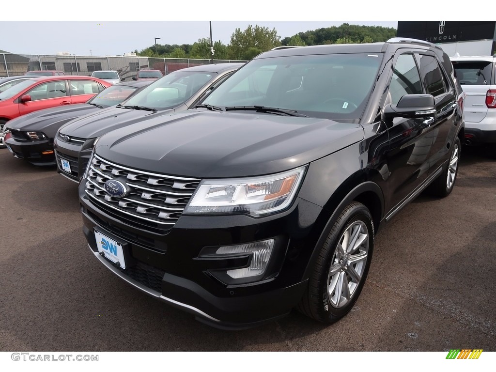 2017 Explorer Limited 4WD - Shadow Black / Ebony Black photo #3