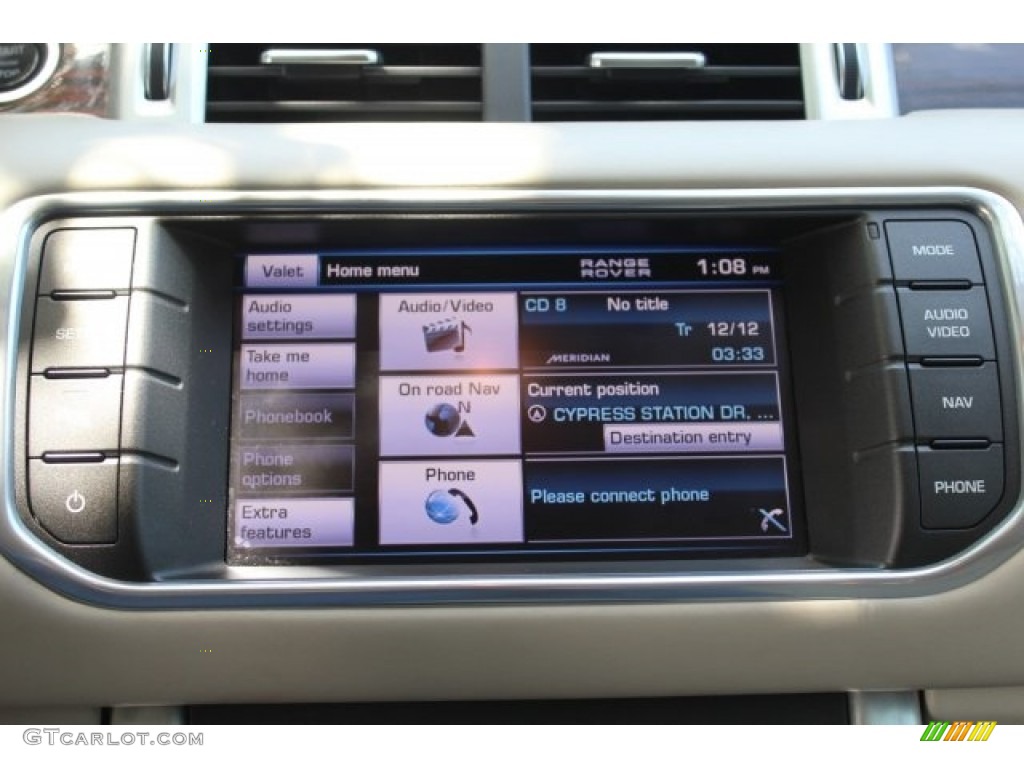 2012 Range Rover Evoque Prestige - Fuji White / Tan/Ivory/Espresso photo #16