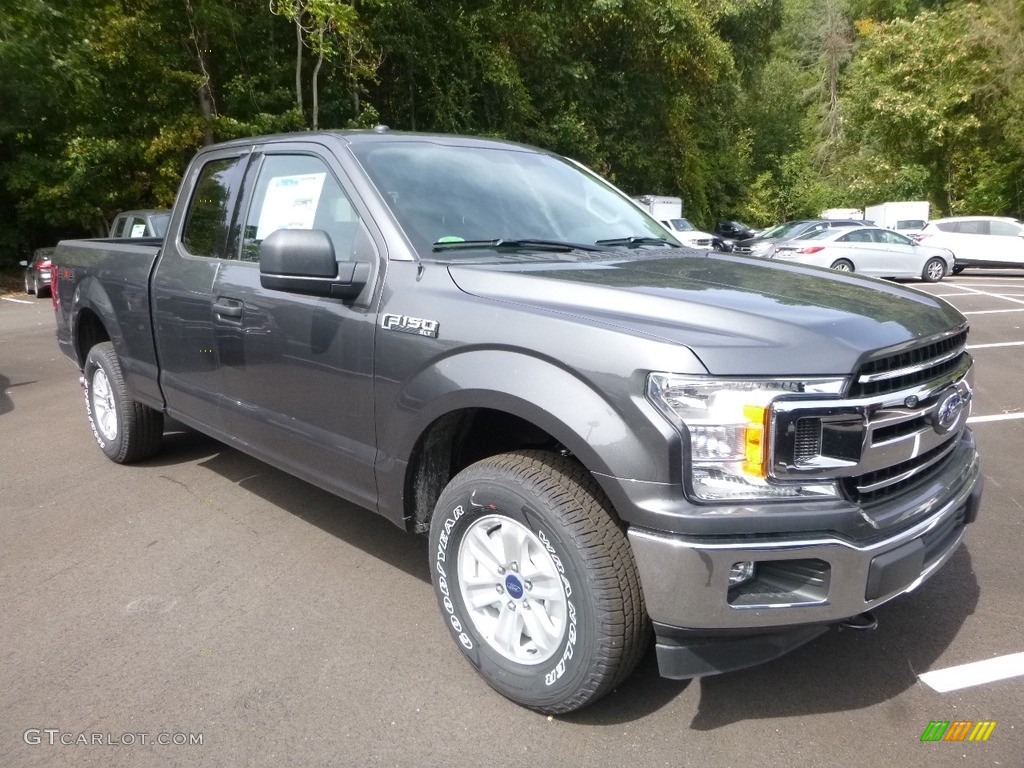 2018 F150 XLT SuperCab 4x4 - Magnetic / Earth Gray photo #3