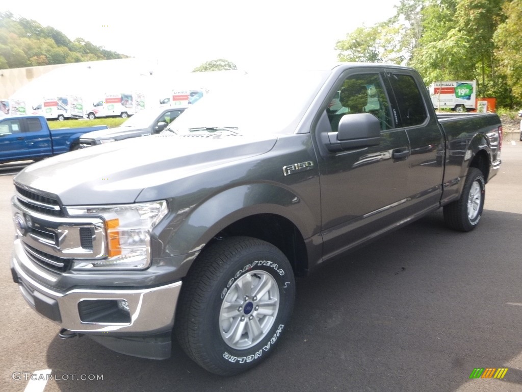 2018 F150 XLT SuperCab 4x4 - Magnetic / Earth Gray photo #5