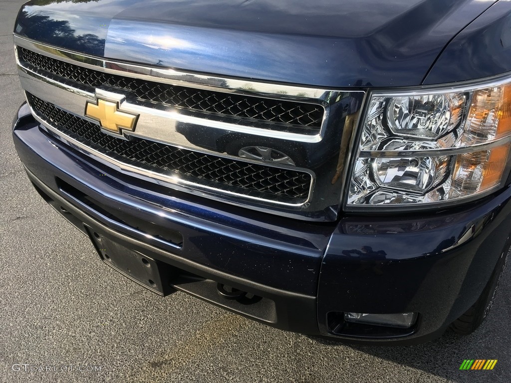 2011 Silverado 1500 LTZ Crew Cab 4x4 - Imperial Blue Metallic / Light Titanium/Dark Titanium photo #24