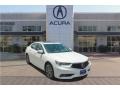 2018 Bellanova White Pearl Acura TLX V6 Sedan  photo #1