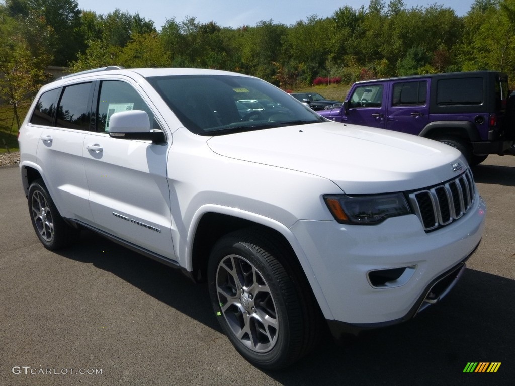 Bright White 2018 Jeep Grand Cherokee Limited 4x4 Sterling Edition Exterior Photo #122701074