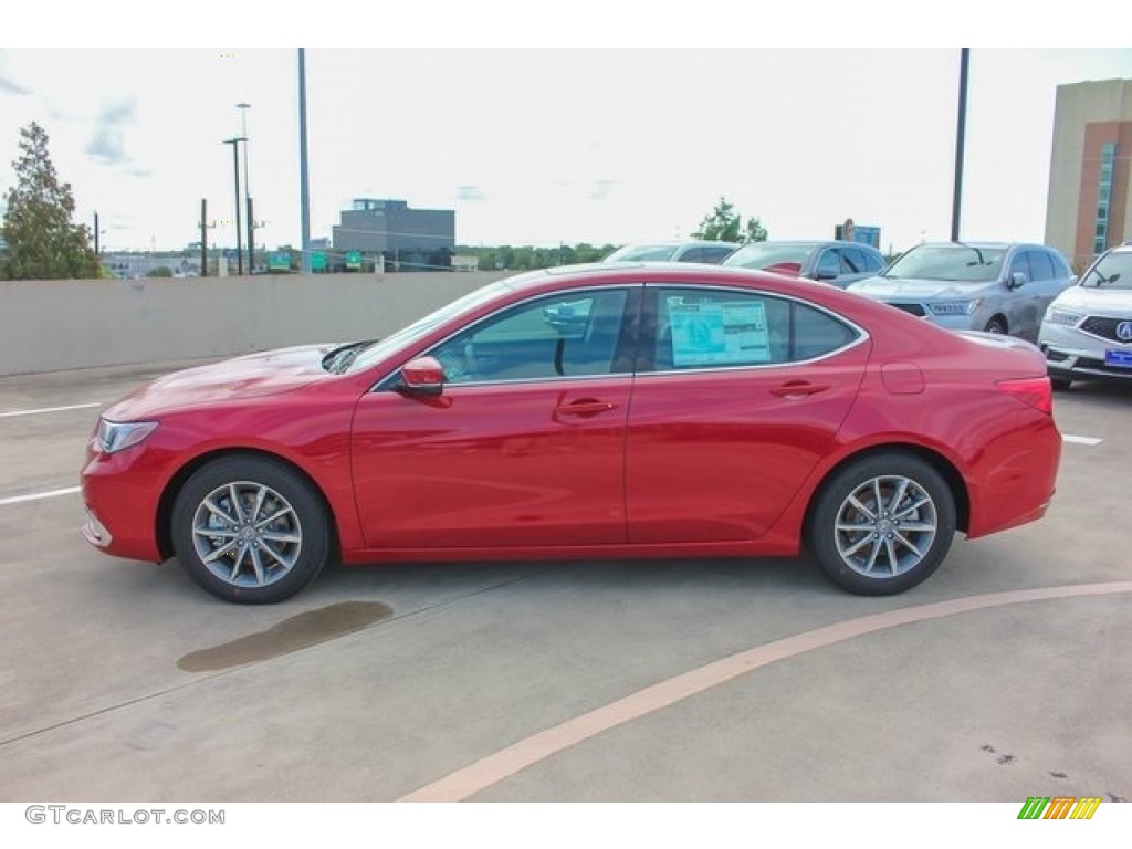 2018 TLX Sedan - San Marino Red / Ebony photo #4