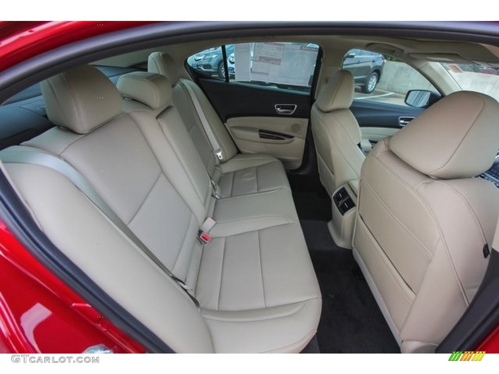 2018 Acura TLX Technology Sedan Rear Seat Photos