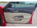 Parchment 2018 Acura TLX Technology Sedan Door Panel