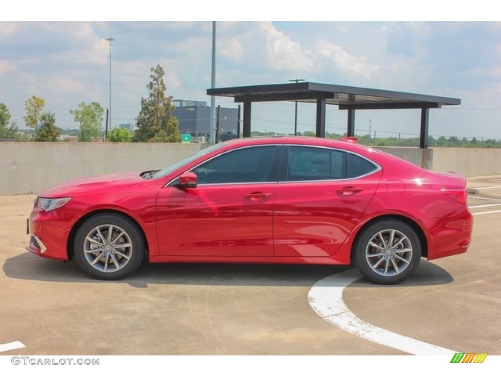 2018 TLX Sedan - San Marino Red / Parchment photo #4