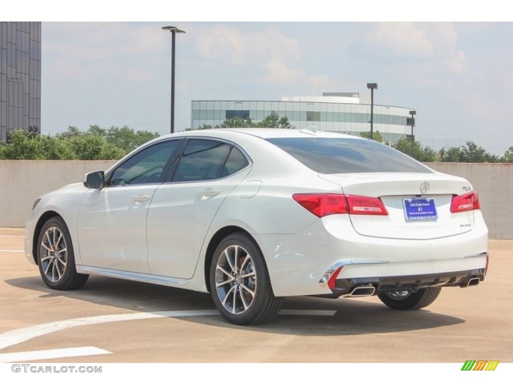 2018 TLX V6 SH-AWD Technology Sedan - Bellanova White Pearl / Ebony photo #5