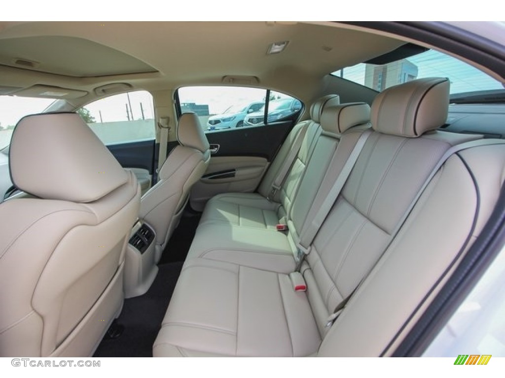Parchment Interior 2018 Acura TLX V6 SH-AWD Technology Sedan Photo #122703783