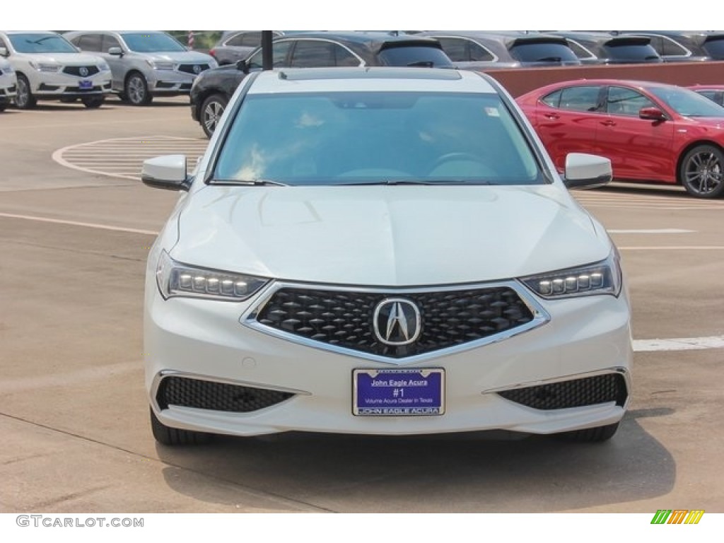 2018 TLX V6 SH-AWD Technology Sedan - Bellanova White Pearl / Ebony photo #2