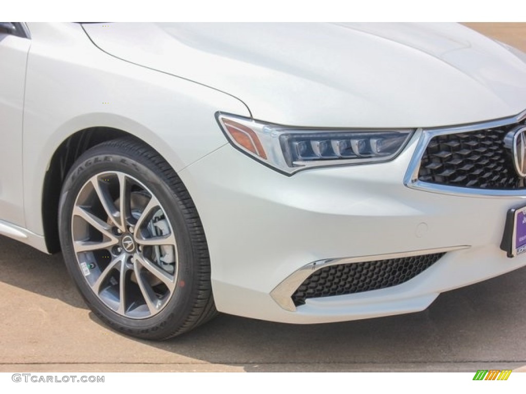 2018 TLX V6 SH-AWD Technology Sedan - Bellanova White Pearl / Ebony photo #10