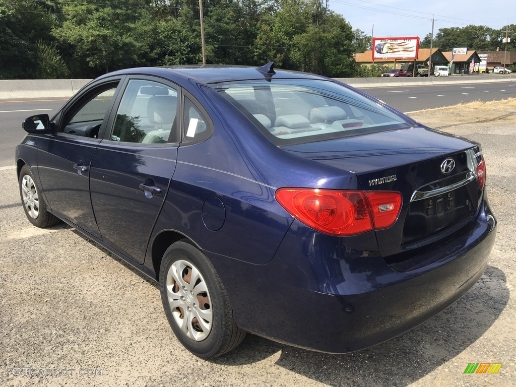 2010 Elantra GLS - Regatta Blue / Gray photo #3