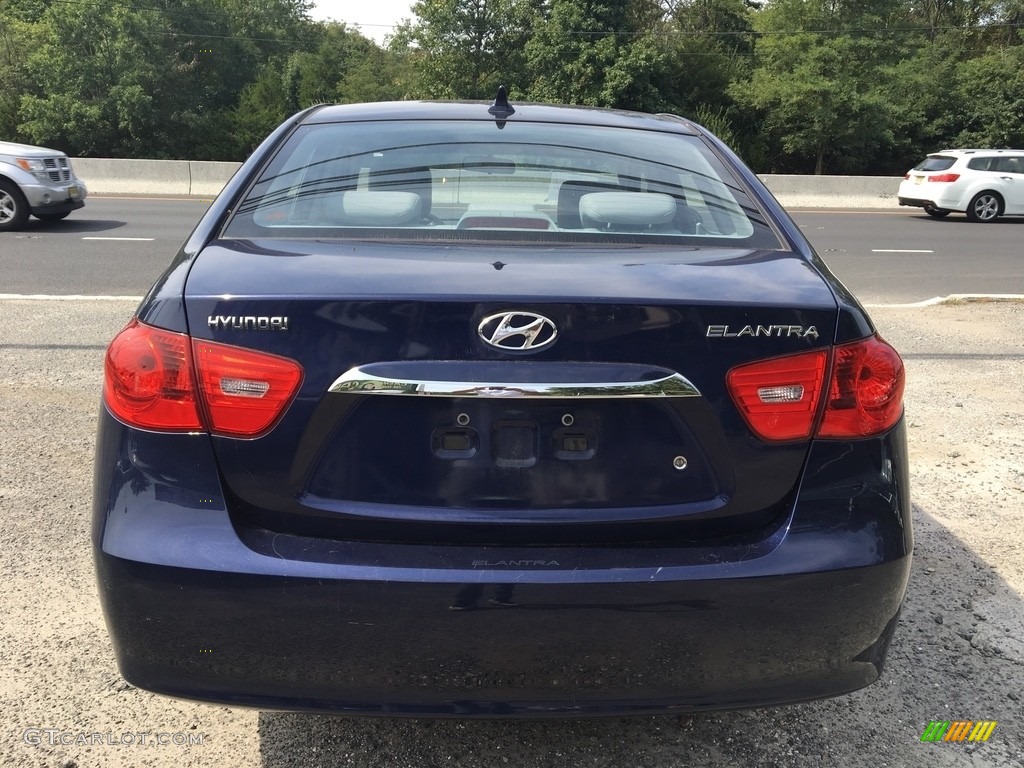 2010 Elantra GLS - Regatta Blue / Gray photo #4