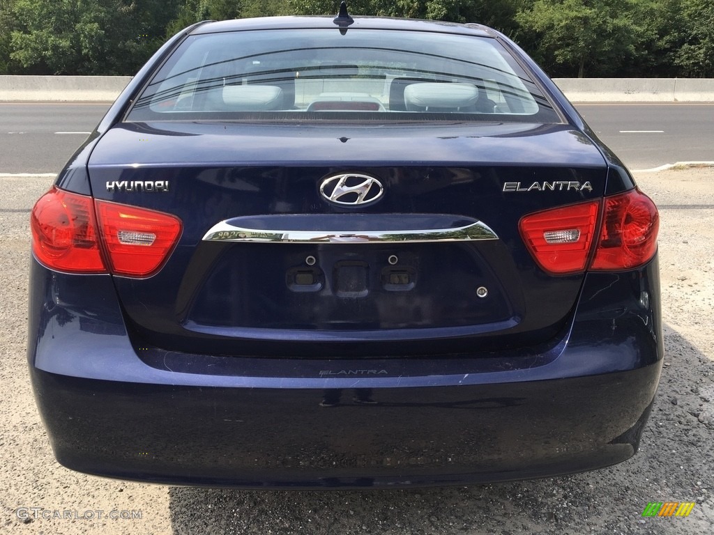 2010 Elantra GLS - Regatta Blue / Gray photo #6