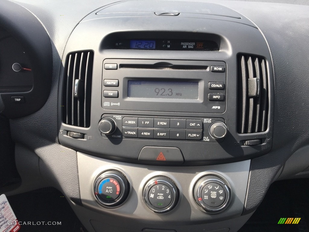 2010 Elantra GLS - Regatta Blue / Gray photo #10