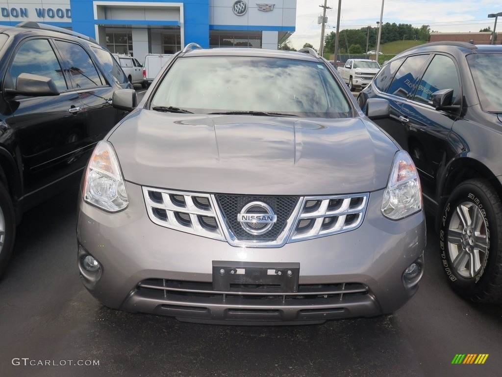 2011 Rogue SV AWD - Gotham Gray Metallic / Black photo #2