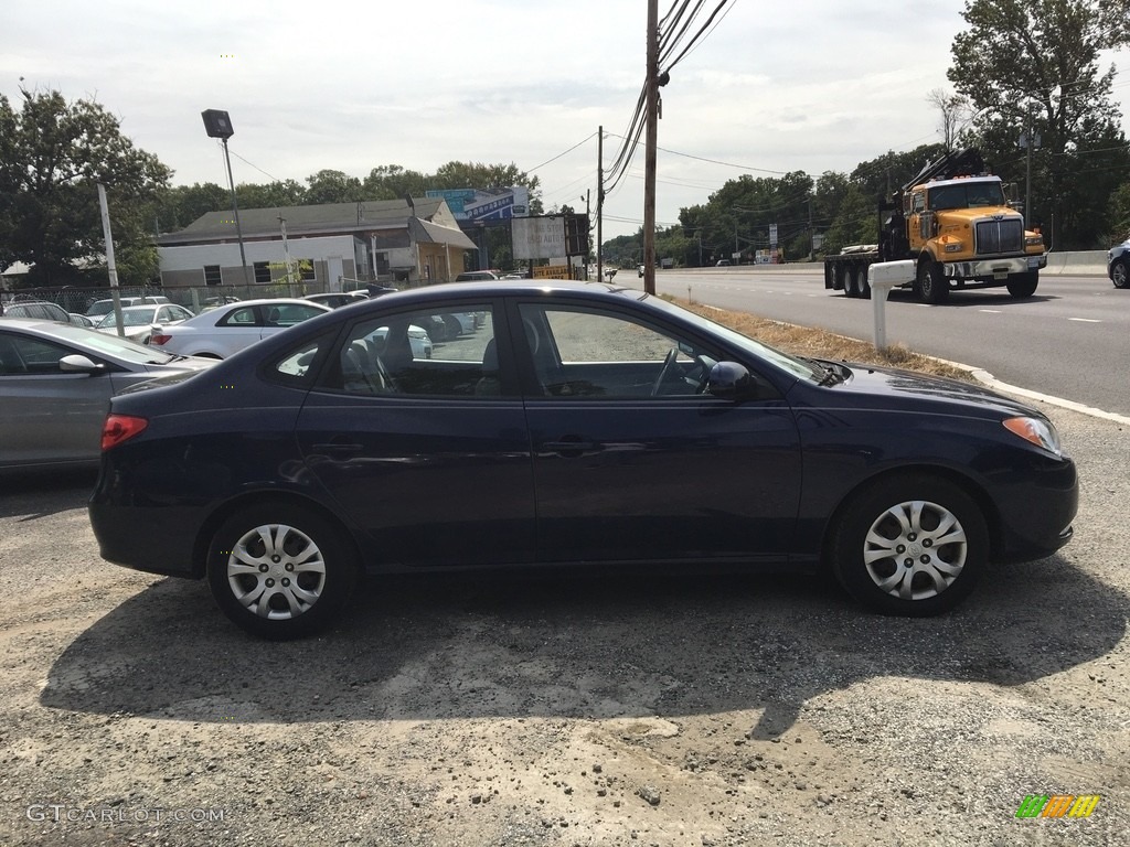 2010 Elantra GLS - Regatta Blue / Gray photo #13