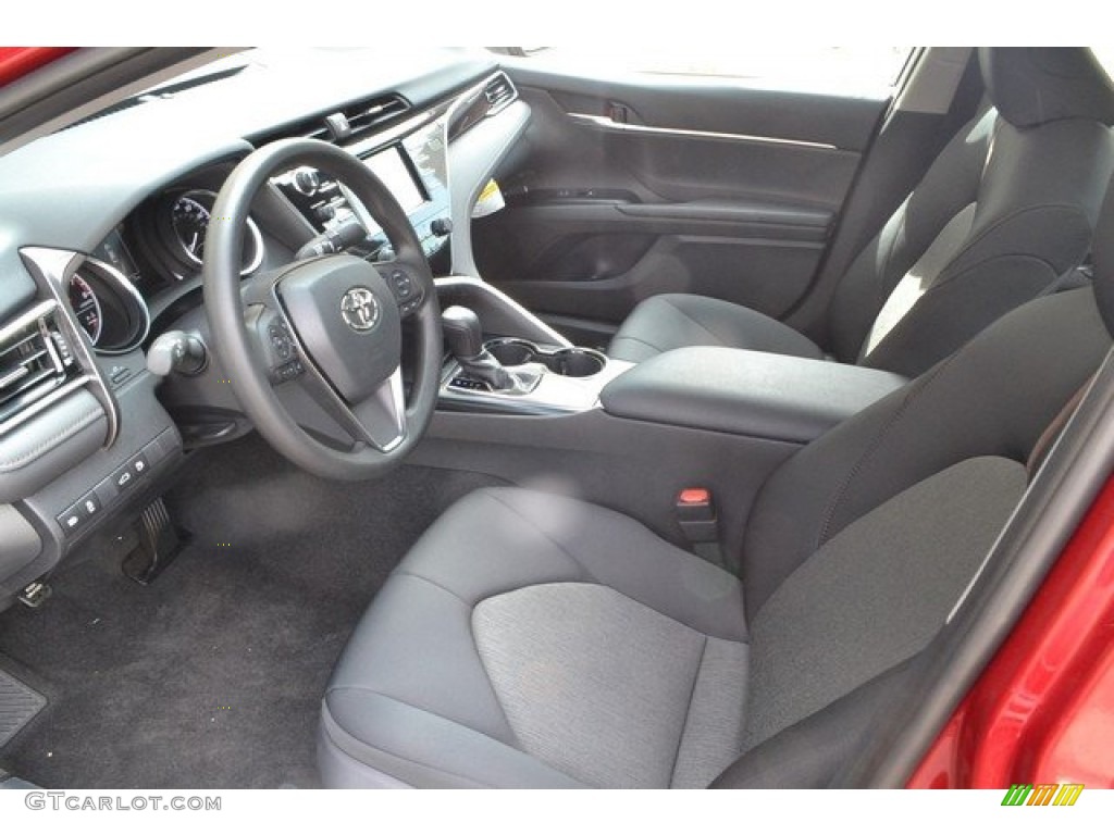 2018 Camry LE - Ruby Flare Pearl / Black photo #5