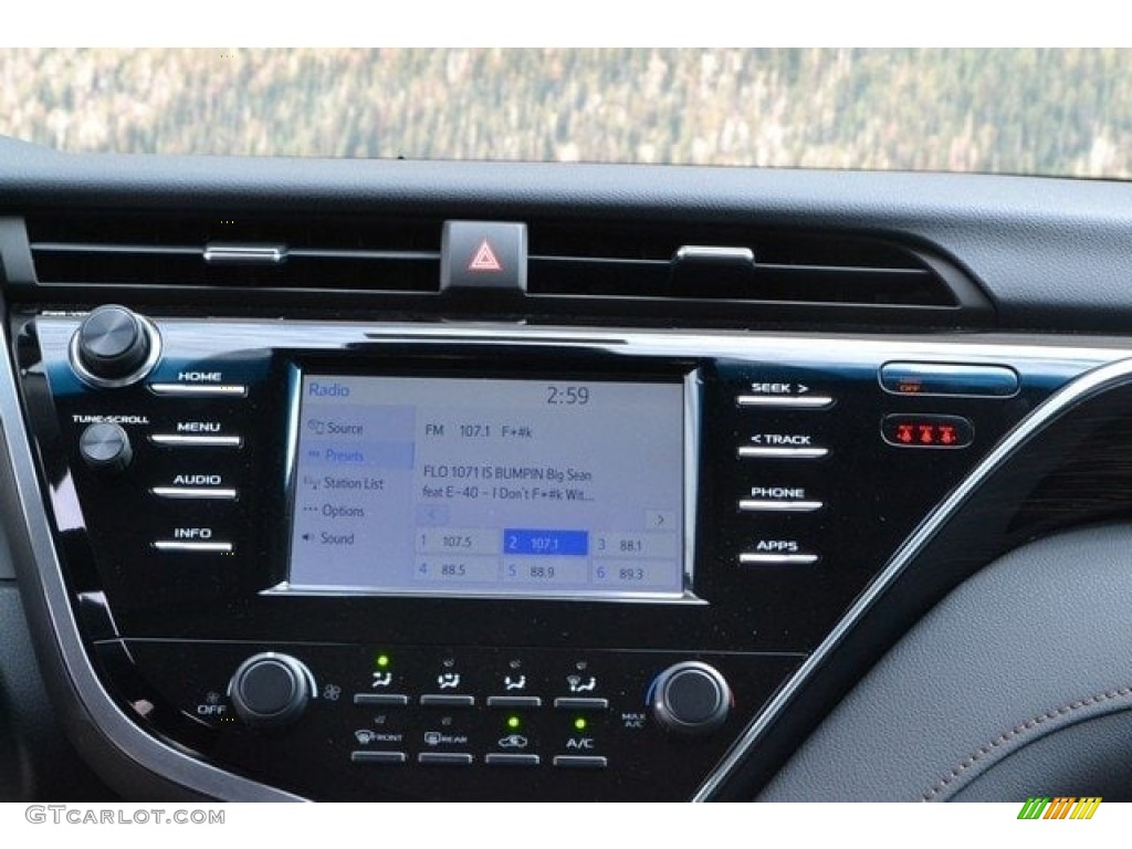 2018 Camry LE - Ruby Flare Pearl / Black photo #6