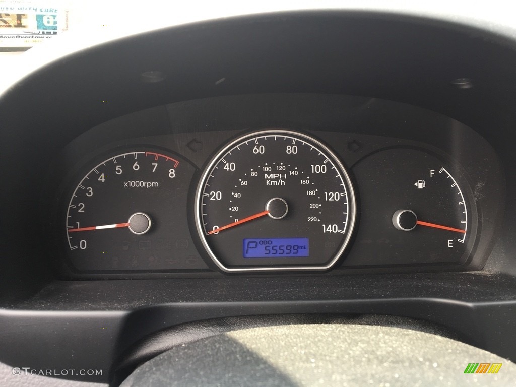 2010 Elantra GLS - Regatta Blue / Gray photo #17