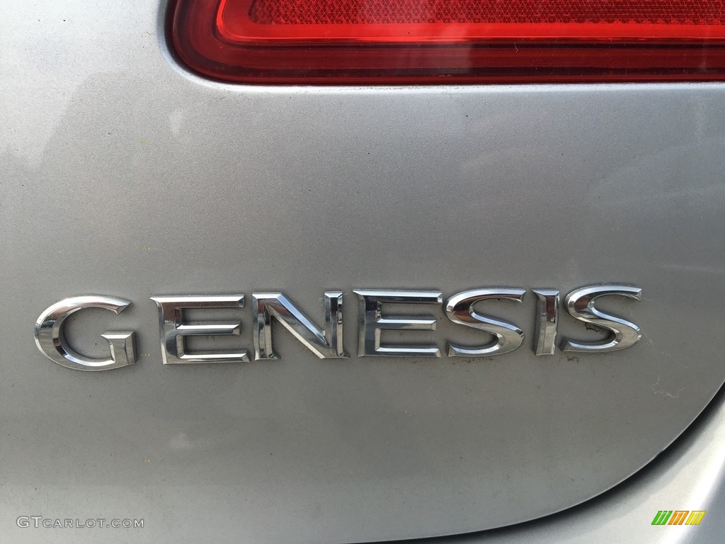 2009 Genesis 3.8 Sedan - Platinum Metallic / Black photo #12