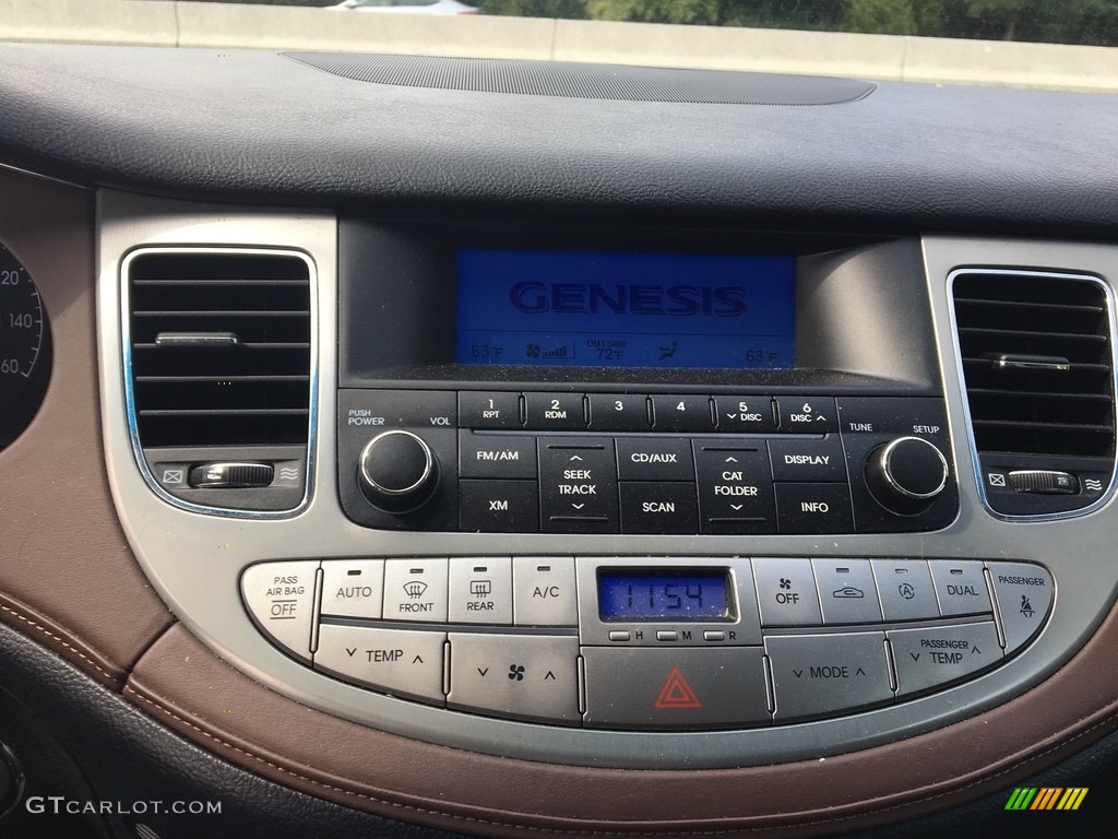 2009 Genesis 3.8 Sedan - Platinum Metallic / Black photo #15