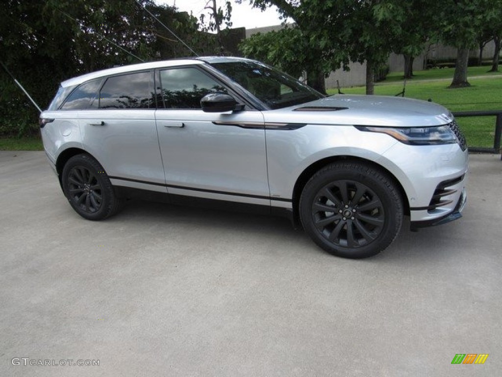 2018 Range Rover Velar R Dynamic SE - Indus Silver Metallic / Eclipse/Ebony photo #1