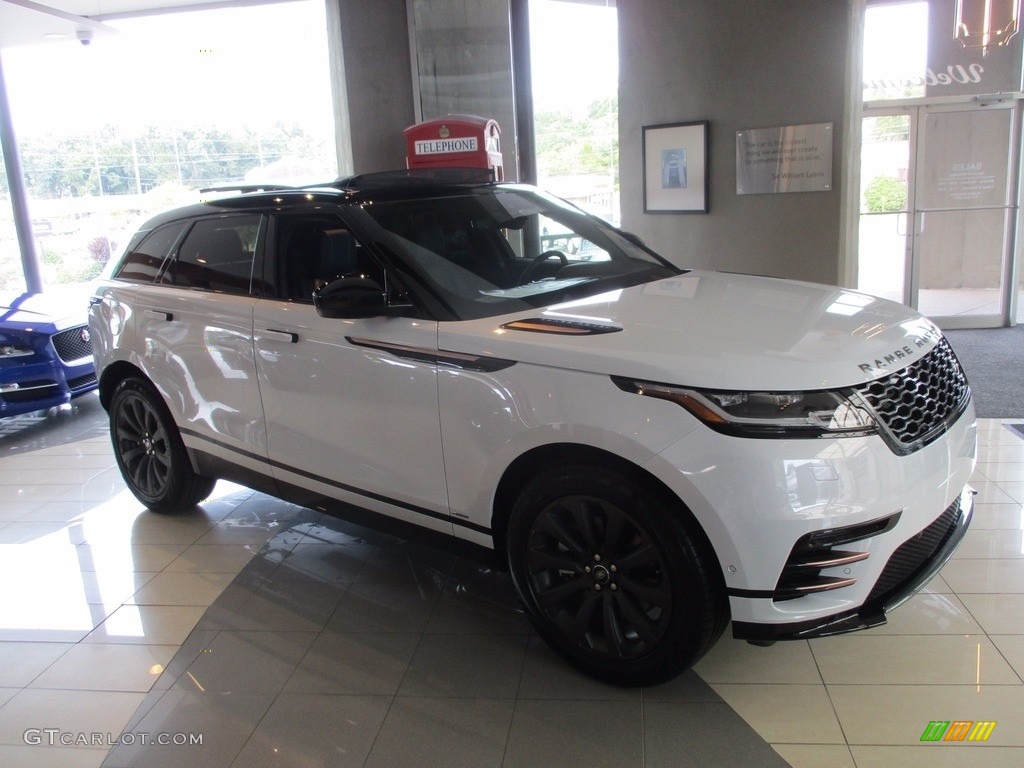 2018 Range Rover Velar R Dynamic SE - Yulong White Metallic / Eclipse/Ebony photo #1