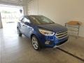 2017 Lightning Blue Ford Escape Titanium 4WD  photo #1