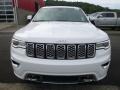 2018 Bright White Jeep Grand Cherokee Overland 4x4  photo #9